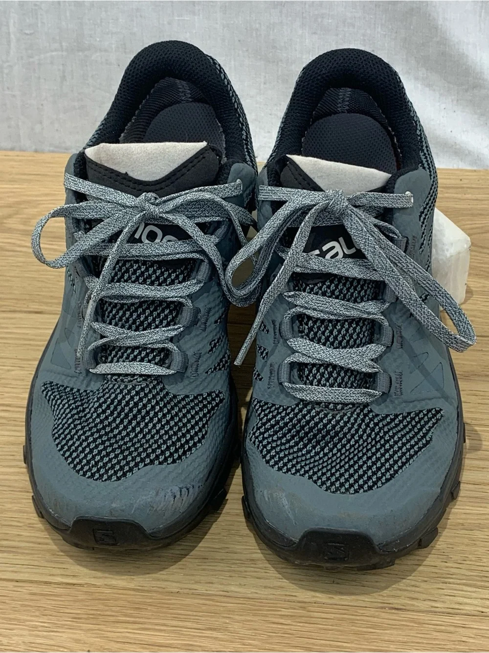 Salomon OUTline GTX Womens Hiking Shoes Gray GoreTex Trail Waterproof Size 6